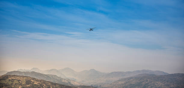 istock Small plane in the air 1156904606