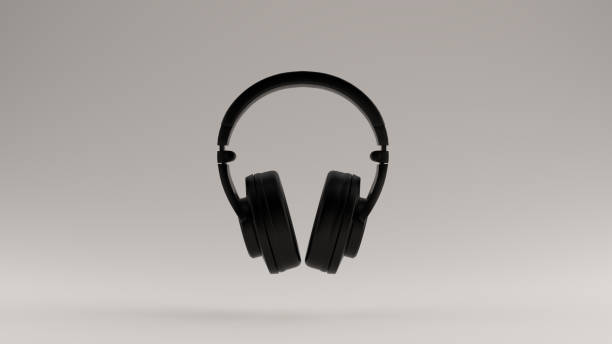 istock Black Luxury Headphones Earphones 1156906111