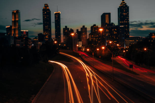 istock Atlanta Skyline at Sunset 1156912458