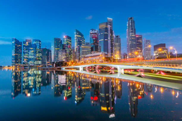 istock Singapore, the modern capital with skyscrapers 1156914819