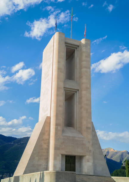 istock War Memorial near the Como lake in Italy. 1156915708
