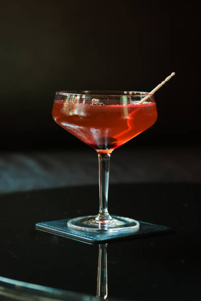 Red Aperitif Cocktail