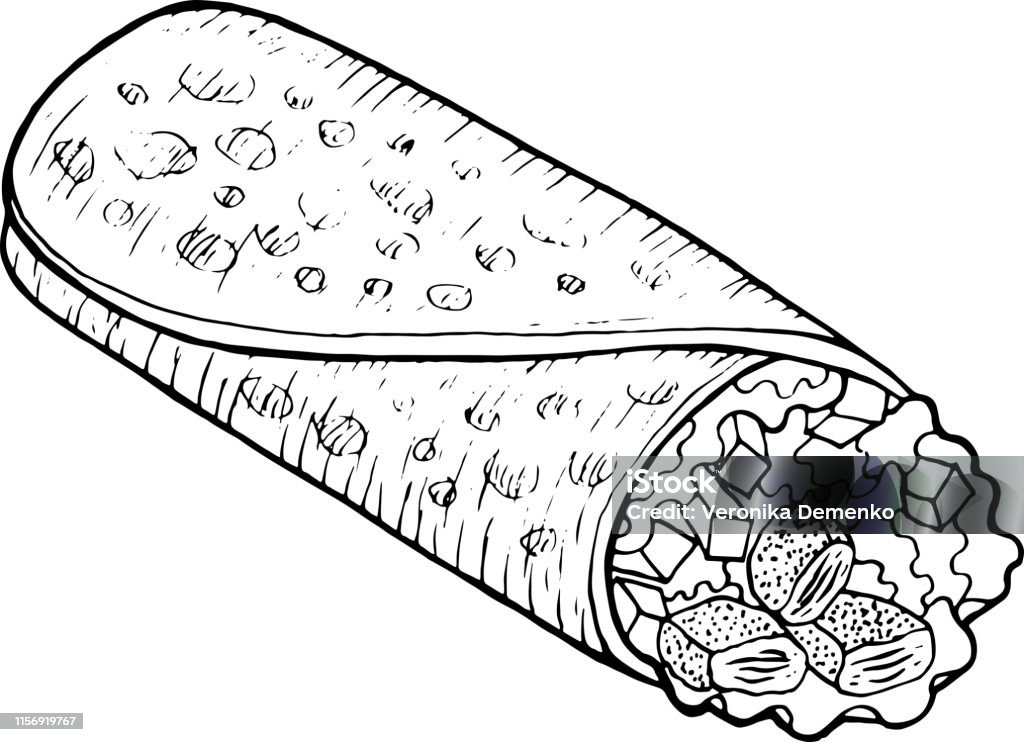 Ilustración de Burrito De Comida Mexicana Página Para Colorear Para Adultos Obra De Arte De Tinta Arte De Dibujos Animados De Garabatos Gráficos Ilustración Vectorial y más Vectores Libres de Derechos de Ilustración de Burrito De Comida Mexicana Página Para Colorear Para Adultos Obra De Arte De Tinta Arte De Dibujos Animados De Garabatos Gráficos Ilustración Vectorial y más Vectores Libres de Derechos de