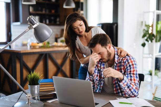 istock Our bills are pretty high this month 1156928514