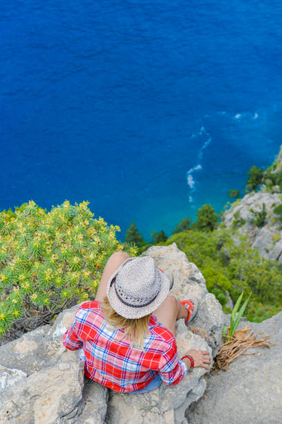 Butterfly valley from Oludeniz, Fethiye, Turkey.