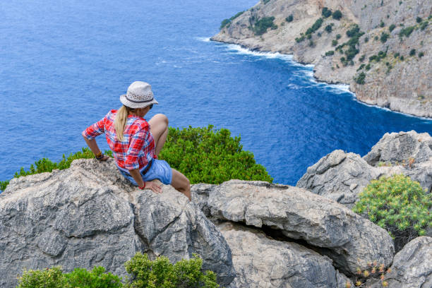 Butterfly valley from Oludeniz, Fethiye, Turkey.