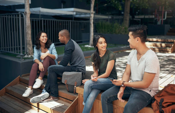 istock College is a great place for making new connections 1156944565