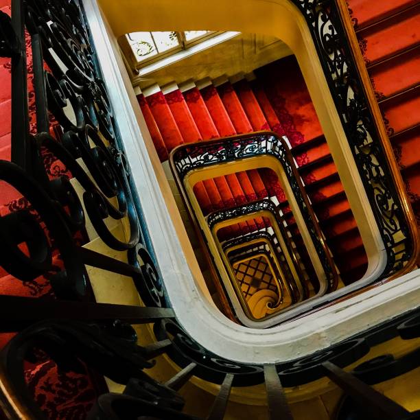 istock beautiful luxury staircase 1156946171