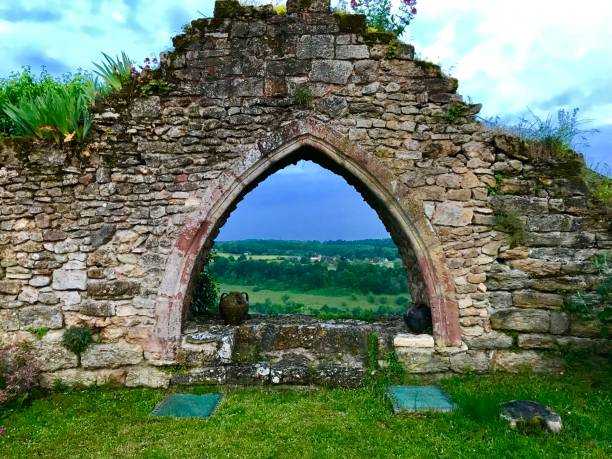 Garden in Turenne France