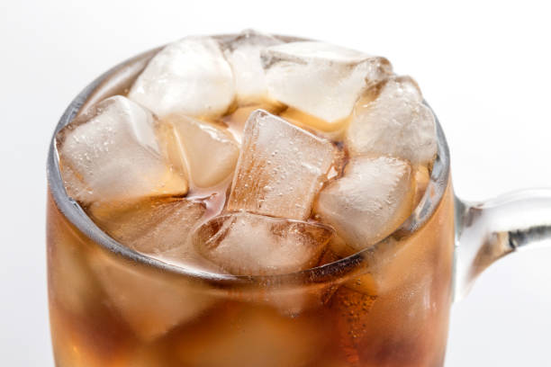 istock Coke and ice in a glass 1156950386