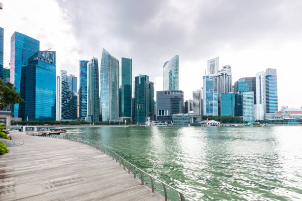istock View of modern buildings in Singapore 1156953601