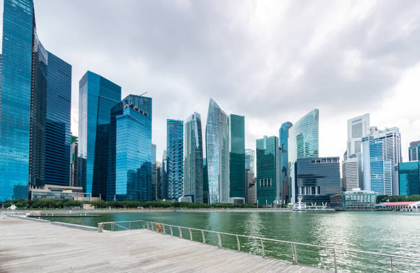 istock View of modern buildings in Singapore 1156953603