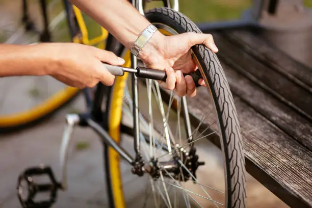 Photo of Inflate A Bike Tire