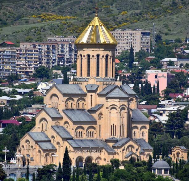 istock Tbilisi St. Trinity Cathedral, Georgia 1156959004