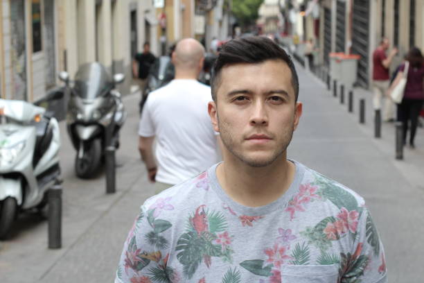 istock Serious young Eurasian man outdoors 1156964791