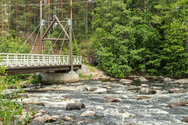 istock Dam on the river Jokelanjoki, Kouvola, Finland 1156969729