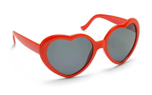 istock Red Heart Sunglasses 1156975034