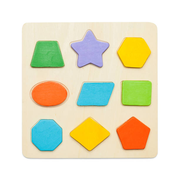 istock Wood Shapes Puzzle 1156975270