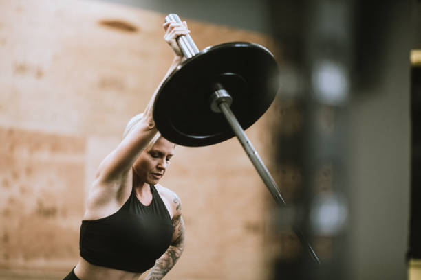 istock Female Trainer At Cross Training Gym 1156976634