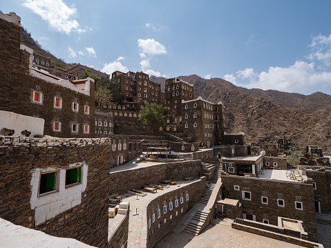 Rijal Almaa patrimonio de la humanidad en la región de Asir, Arabia Saudita photo
