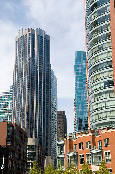 istock Chicago with Various Types of Architecture 115699161