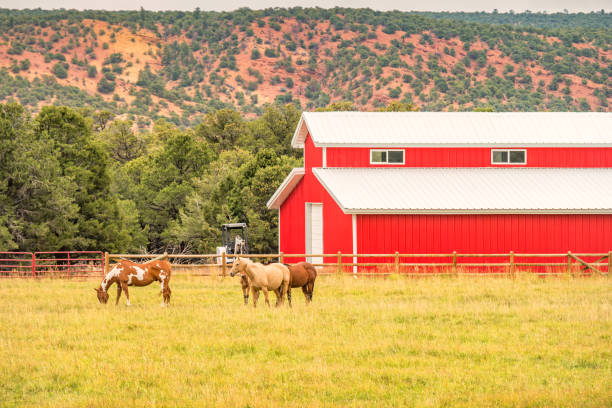 rancho en wayne county utah usa - grover fotografías e imágenes de stock
