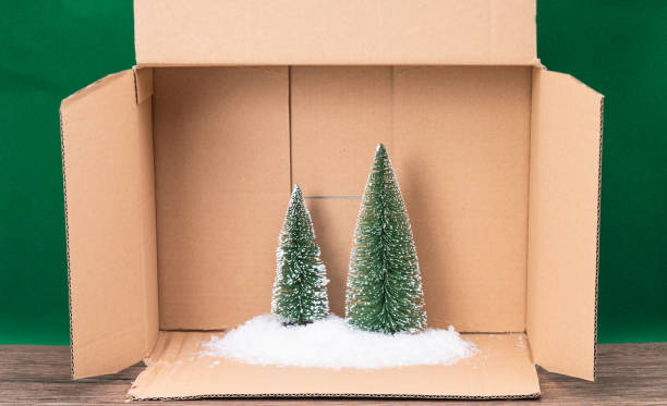 istock Artificial scene of a winter season 1156997058