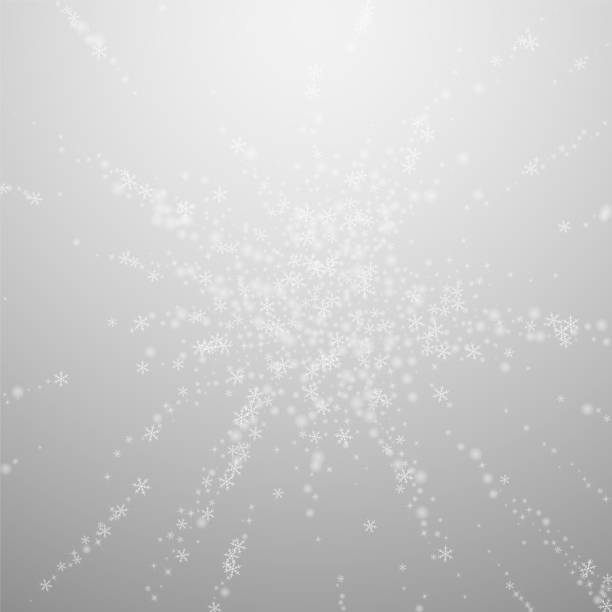 istock Beautiful glowing snow Christmas background. Subtl 1157000478