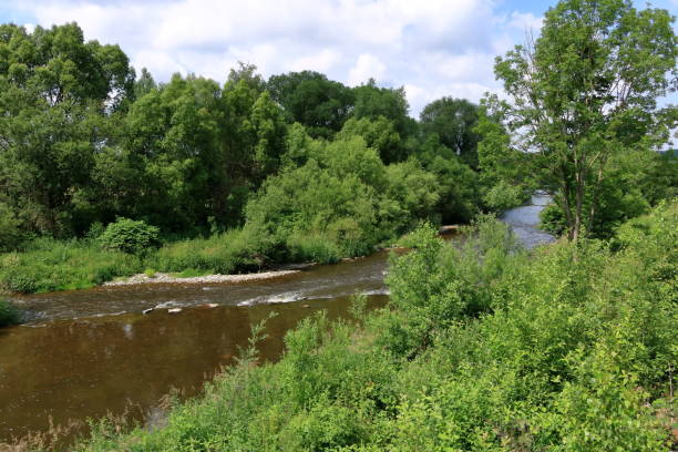 istock The small river Zschopau in Frankenberg/Saxony 1157000547