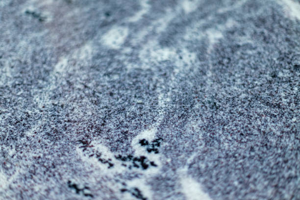 Black Marbled Granite Counter Top Background