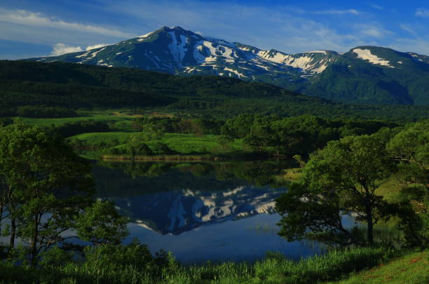 istock Akita Prefecture  Mt. Chokai in summer 1157002153