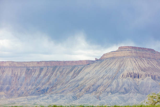 istock Mount Garfield in Book Cliffs Mountain Range in Western Colorado High Desert Arid Climate 1157012065