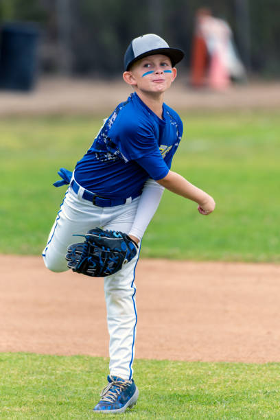 istock Baseball player leaving it all out on the field. 1157015618