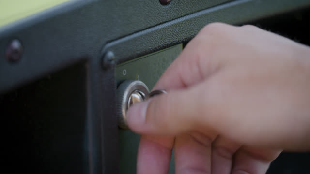 Putting a Key into a Golf Cart Ignition