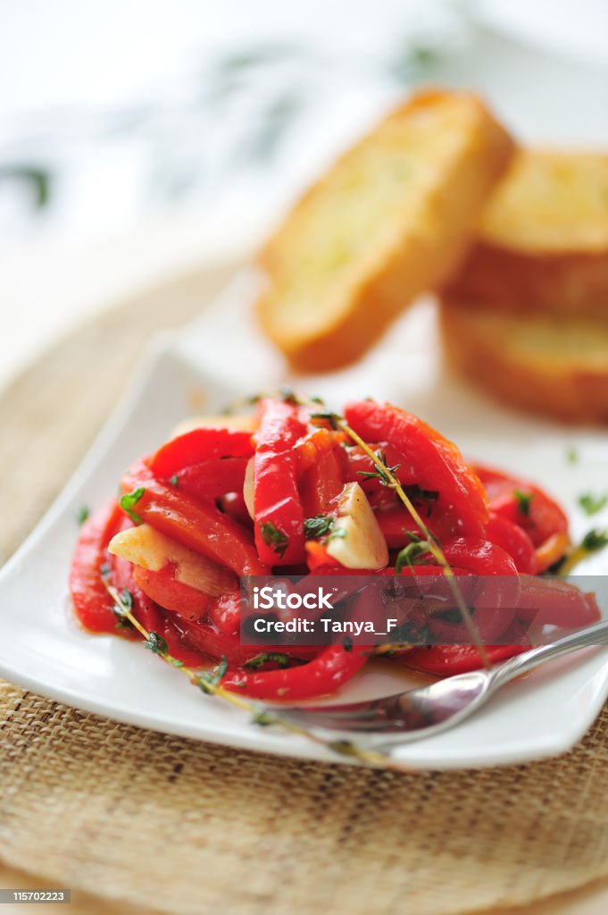 Marinado Capsicums - Royalty-free Antipasto Foto de stock