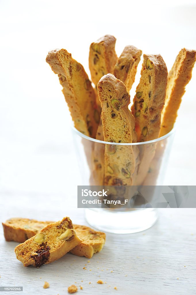 Cantucci - Foto stock royalty-free di Bicchiere