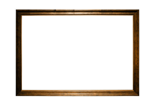 istock beautiful orange frame isolated on white background 1157024920