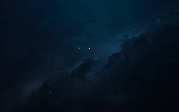 istock Nebula, beautiful science fiction wallpaper with endless deep space. Elements of this image furnished by NASA 1157026077