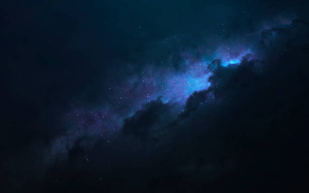 istock Nebula, beautiful science fiction wallpaper with endless deep space. Elements of this image furnished by NASA 1157026081