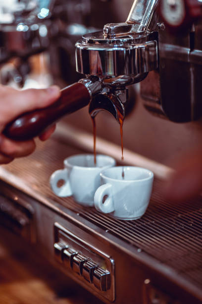 istock Coffee Cups Filled With Perfect Coffee 1157029344