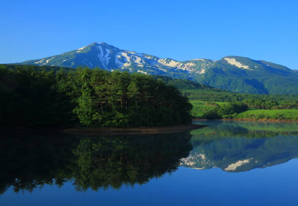 istock Chokai mountain in summer 1157030914