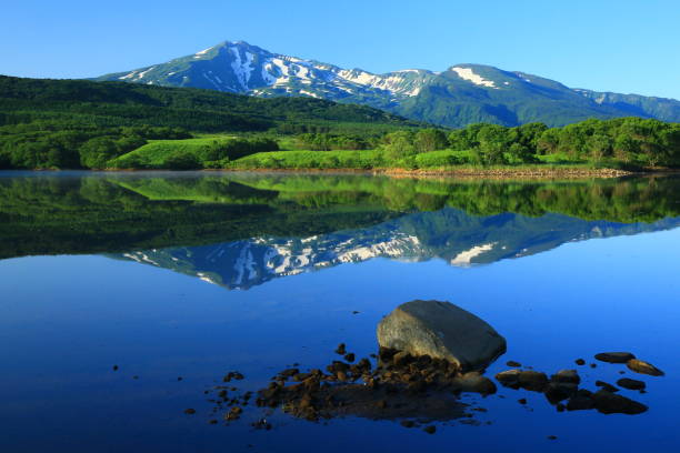 istock Chokai mountain in summer 1157033090