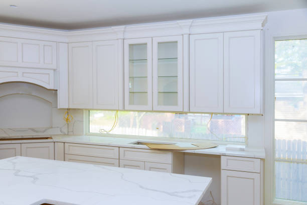 istock Home Improvement Kitchen Remodel view installed in a new kitchen 1157037631