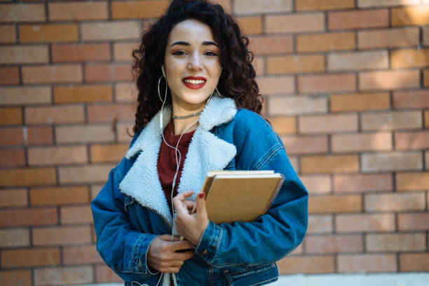 istock Portrait of female student 1157038731