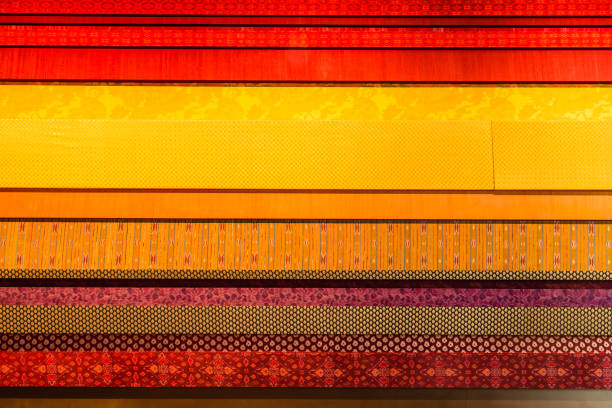 the Indian color theme   silk wall
