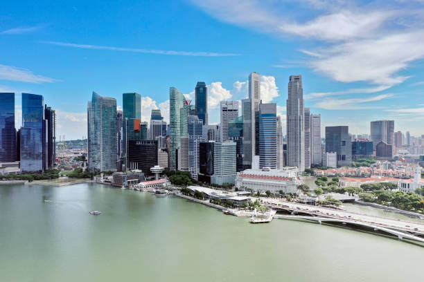 istock Singapore business district 1157054751
