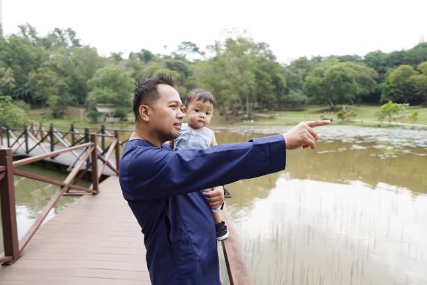 istock A father and his son at a public park 1157055661