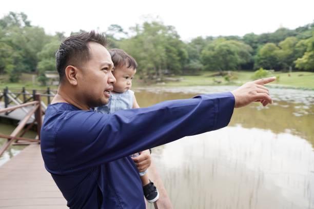 istock A father and his son at a public park 1157055662