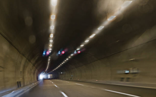 istock Interior of the highway tunnel 1157060289