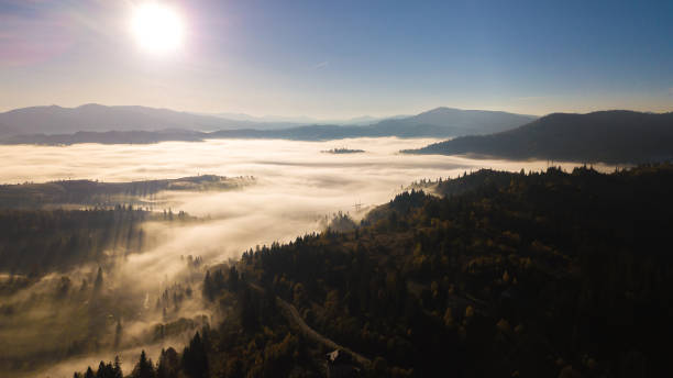 istock Majestic sunrise in the mountains landscape 1157061809